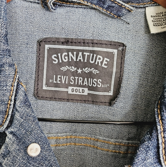 NWT Levi Strauss Gold S Trucker Jacket - Picture 3 of 6